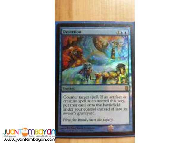 Desertion (Magic the Gathering Trading Card Game) Desertion (Magic the Gathering Trading Card Game)