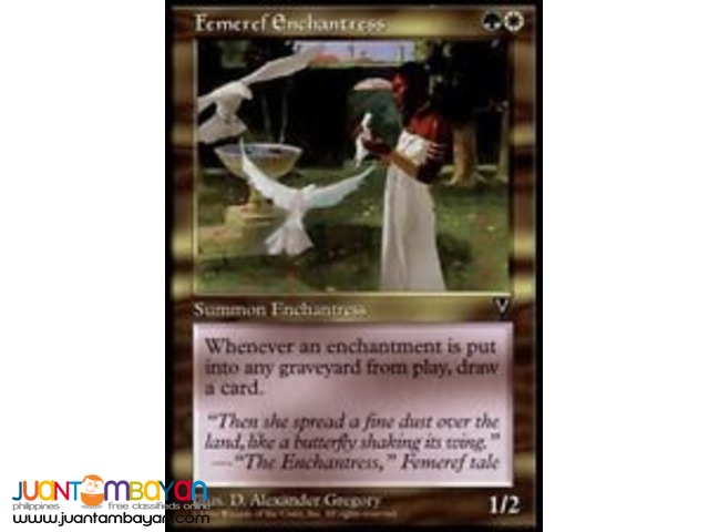 Femeref Enchantress (Magic the Gathering Trading Card Game)