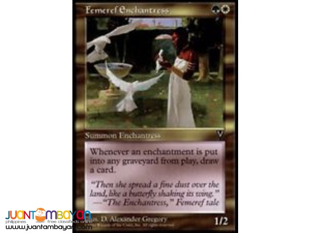Femeref Enchantress (Magic the Gathering Trading Card Game) Femeref Enchantress (Magic the Gathering Trading Card Game)