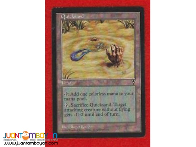Quicksand (Magic the Gathering Trading Card Game) Quicksand (Magic the Gathering Trading Card Game)