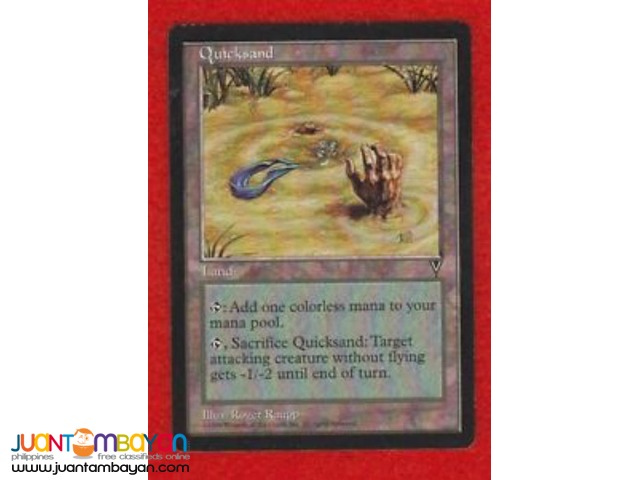 Quicksand (Magic the Gathering Trading Card Game)