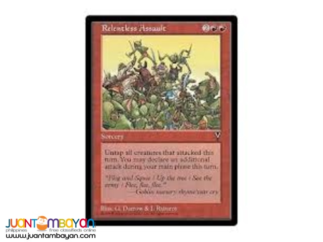 Relentless Assault (Magic the Gathering Trading Card Game) Relentless Assault (Magic the Gathering Trading Card Game)