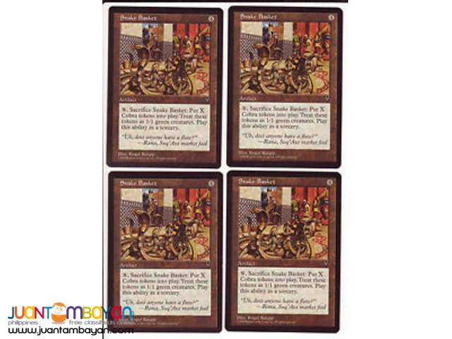 Snake Basket (Magic the Gathering Trading Card Game) Snake Basket (Magic the Gathering Trading Card Game)