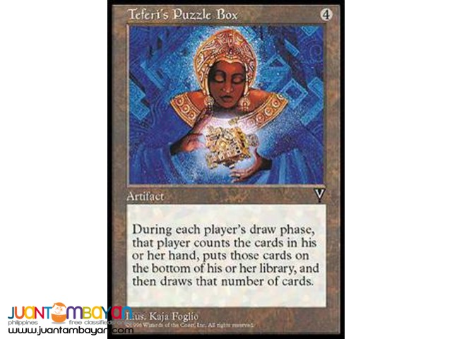 Teferi's Puzzle Box (Magic the Gathering Trading Card Game)