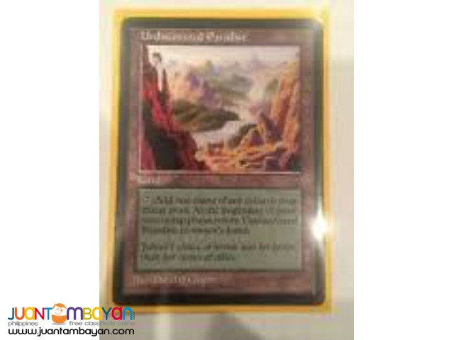 Undiscovered Paradise (Magic the Gathering Trading Card Game)