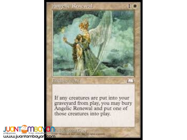 Angelic Renewal (Magic the Gathering Trading Card Game) Angelic Renewal (Magic the Gathering Trading Card Game)