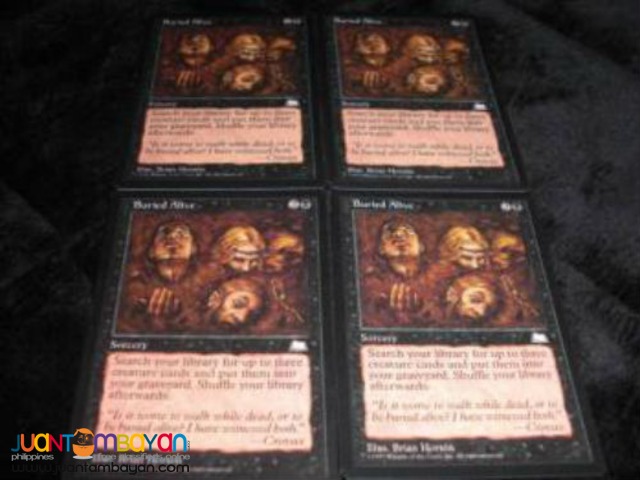 Buried Alive (Magic the Gathering Trading Card Game)