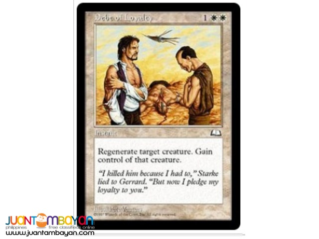 Debt of Loyalty (Magic the Gathering Trading Card Game) Debt of Loyalty (Magic the Gathering Trading Card Game)