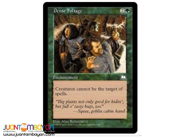 Dense Foliage (Magic the Gathering Trading Card Game) Dense Foliage (Magic the Gathering Trading Card Game)