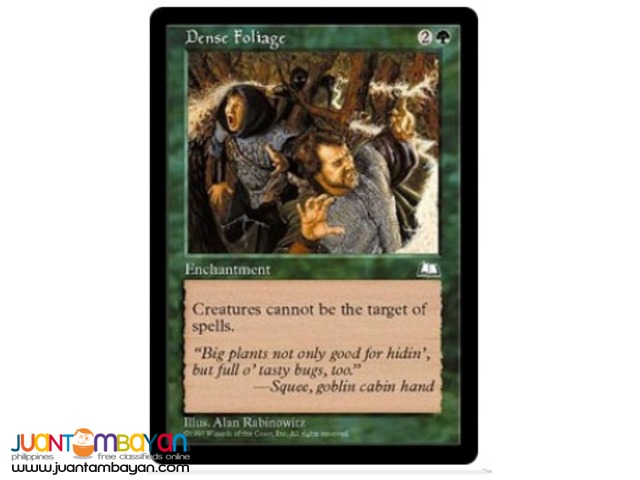 Dense Foliage (Magic the Gathering Trading Card Game)