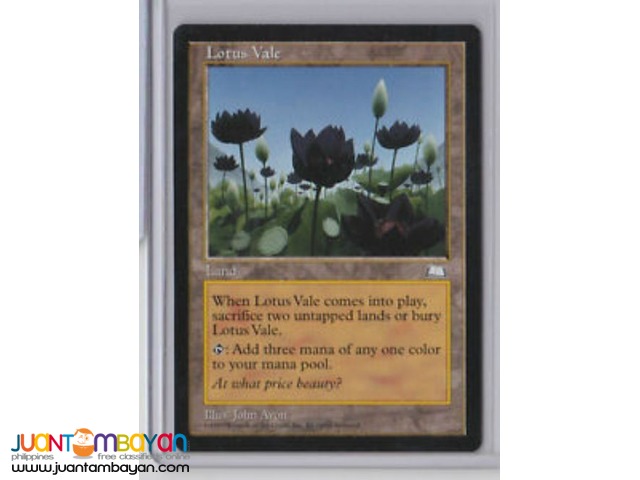 Lotus Vale (Magic the Gathering Trading Card Game) Lotus Vale (Magic the Gathering Trading Card Game)