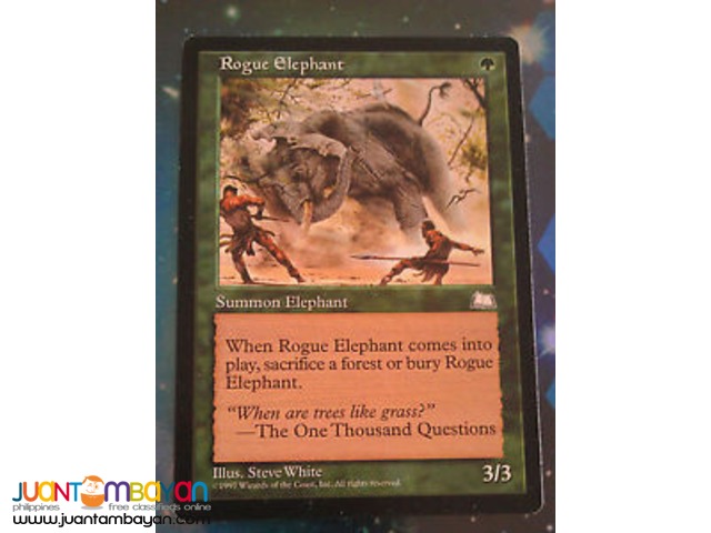 Rogue Elephant (Magic the Gathering Trading Card Game) 