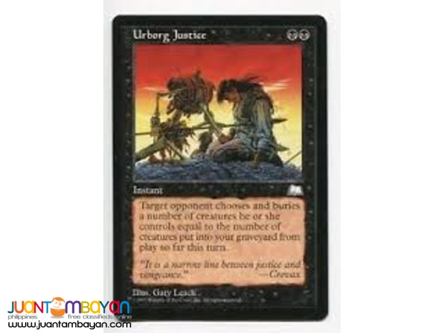 Urborg Justice (Magic the Gathering Trading Card Game) 