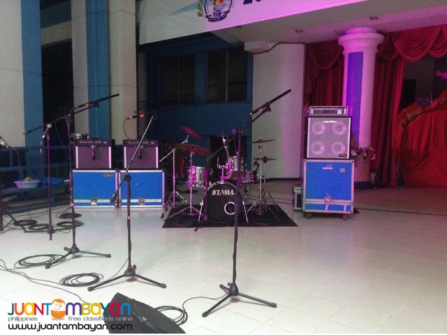 For rent complete lights and sound (PA system,mobile,backline) 