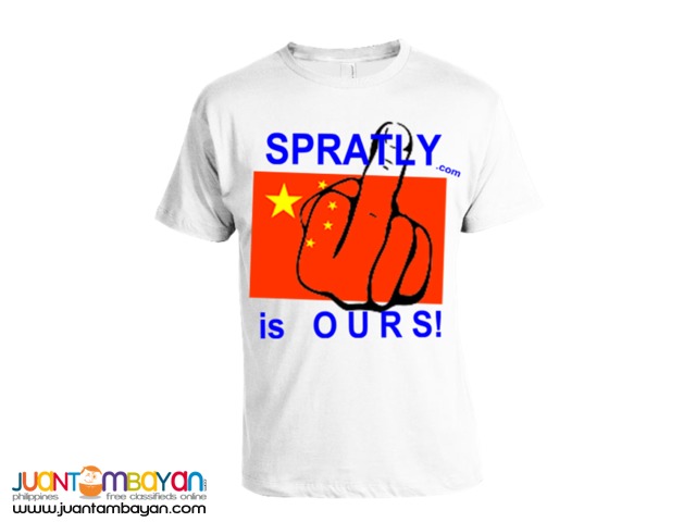 SWEAR!wear brand Spratly is OURS! Up Yours China T-shirt