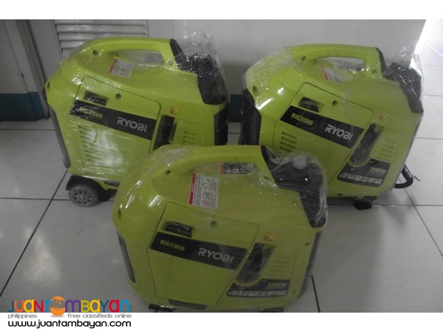 inverter generaitor ryobi 2000wats 220v brandnew