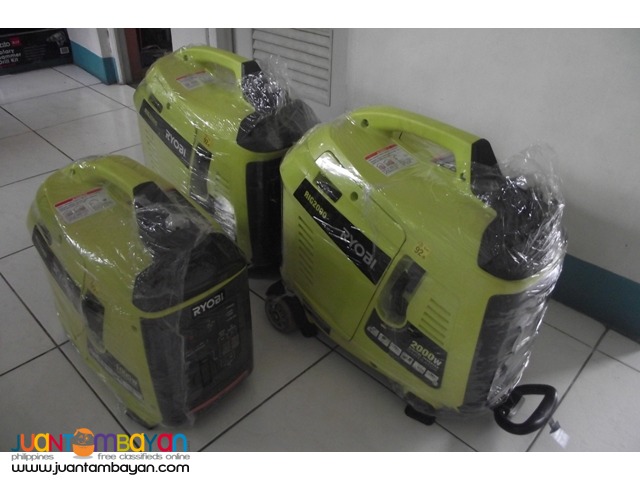 inverter generaitor ryobi 2000wats 220v brandnew