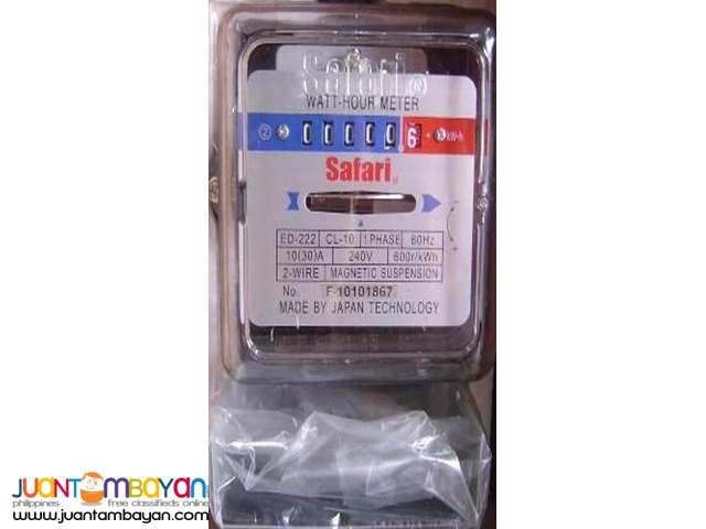 philippines electrical submeter safari brand