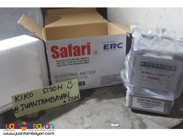 philippines electrical submeter safari brand