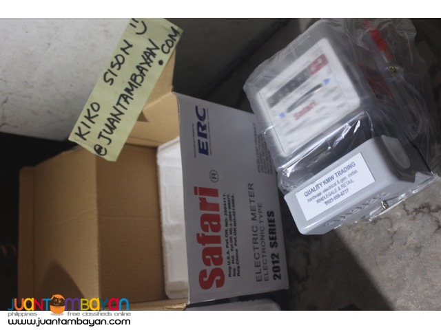 philippines electrical submeter safari brand