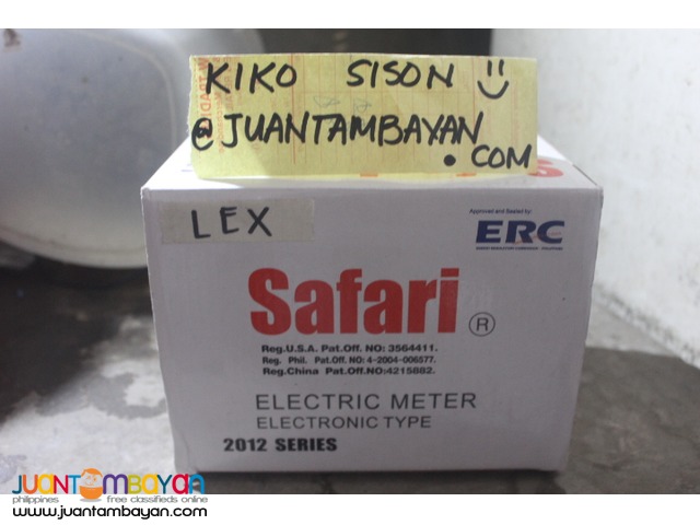 philippines electrical submeter safari brand