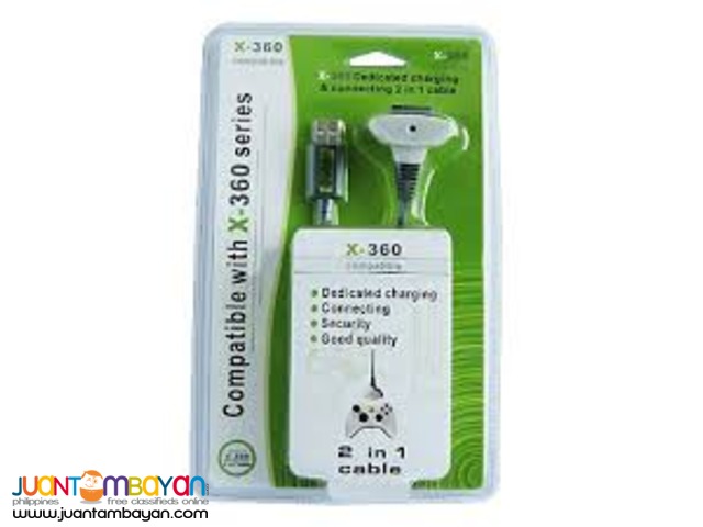Xbox 360 wireless controller cable Xbox 360 wireless controller cable