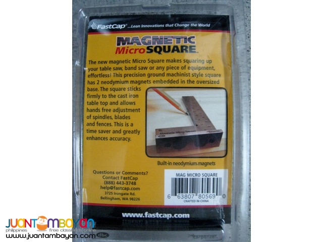 FastCap 4-inch Magnetic Micro Square