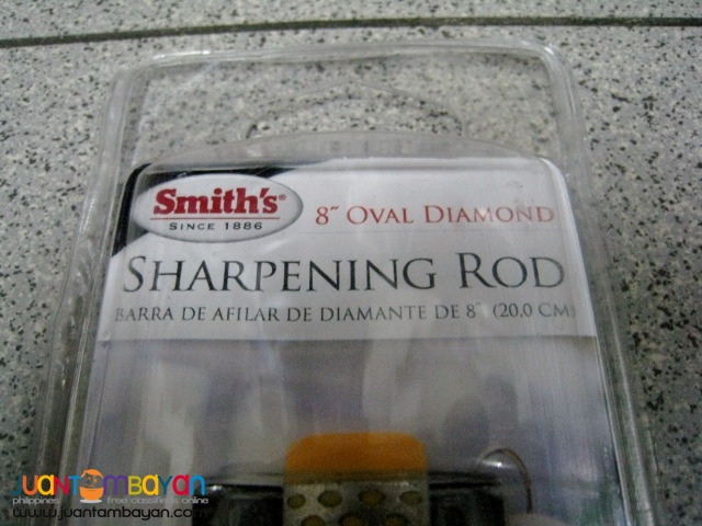 Smith's 3002 Diamond Sharpening Steel ( Yellow )